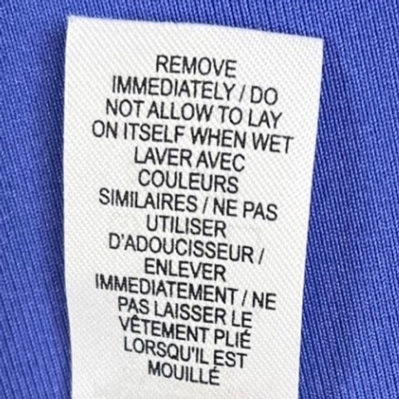 Nike Women's Sports Bra, Victory Compression, Blue, Size 2X - Picture 7 of 7